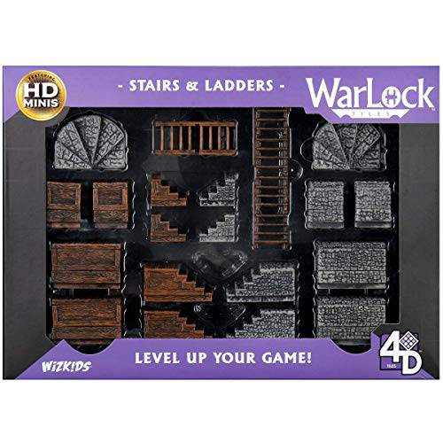 WizKids Warlock Dungeon 타일: 계단&  사다리