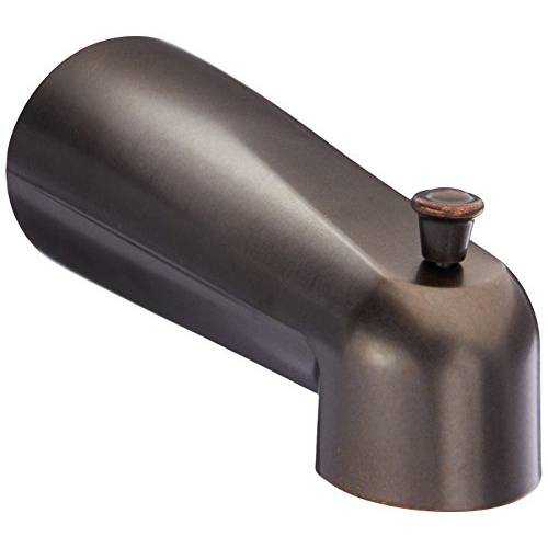 Moen 3853ORB 교체용 7-Inch Tub Diverter Spout 1/ 2-Inch 슬립 호환 Connection, 오일 Rubbed Bronze