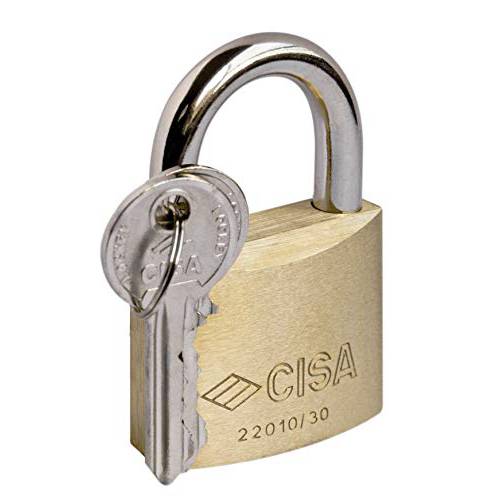 CISA 황동 2 인치 롱 걸쇠 맹꽁이자물쇠,통자물쇠,자물쇠 산업용 잠금/ Candado 드 Laton Arco Largo 산업용 1-31/ 32 (50mm)