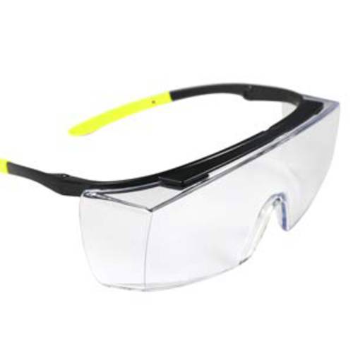BHTOP  세이프티, 안전 GlassesClear Anti-Fog Goggles Over-Spec 글라스 Protective 아이 웨어 산업용 Approved Wide-Vision For Work, Lab, 공사현장