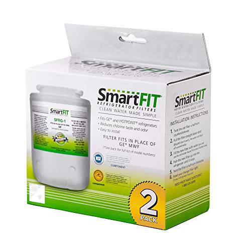 SmartFit SFRG-1 냉장고 용수필터, 물 필터, 정수 필터 2-Pack