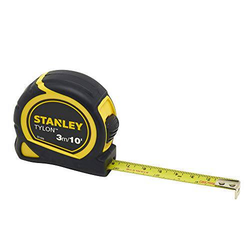 Stanley 6992705 주머니 테이프, 듀얼 스케일, 3m Length x 12.7mm Width