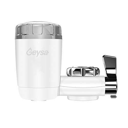 Geysa 6 무대 Faucet 필터 - 화이트
