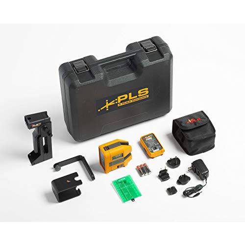 Pacific Laser Systems PLS 6G RBP Kit, 크로스 라인 and 심 그린 레이저 Kit with 충전식 배터리 팩