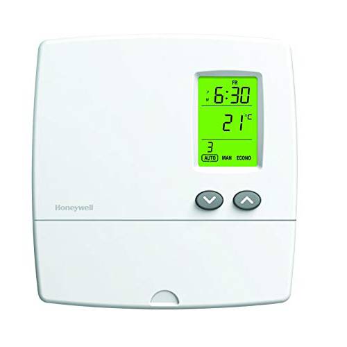Honeywell Home YRLV4300A1014 프로그래밍가능 전기,전동 Baseboard 히터 온도조절기/ Reads out in Celsius, 컨버터블 to 화씨 메뉴, 화이트