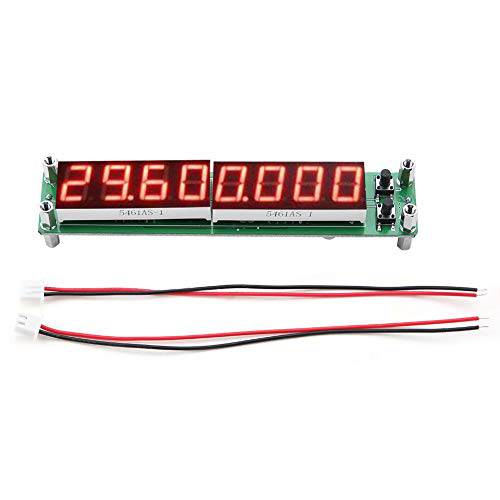PLJ-8LED-H RF 신호 프리퀀시 카운터 Cymometer 테스터 모듈 0.1~1000MHz (백라이트 폰트 레드)