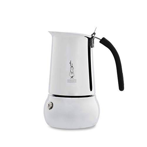 Bialetti Kitty 커피머신, 커피 캡슐 머신, 커피 메이커, 스테인레스 스틸 - (4 컵)