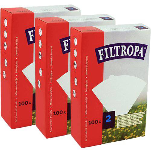 Filtropa  화이트 커피 2-3 팩 (300 필터 Total), 세트 of 3
