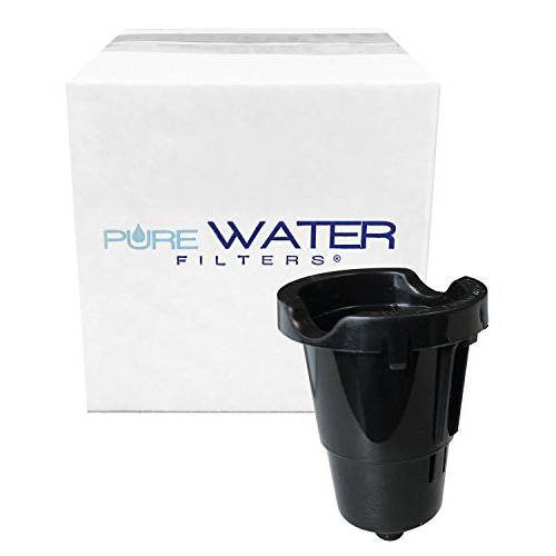 PureWater Filters  교체용 홀더 호환가능한 Keurig K-Cup 일회개별포장, 일회 개별포장 브루어 모델 K10, K40, K45, K50, K55, K60, K65, K70, K75, K77, K79, B10, B40, B45, B50, B55, B60, B65, B70, and more