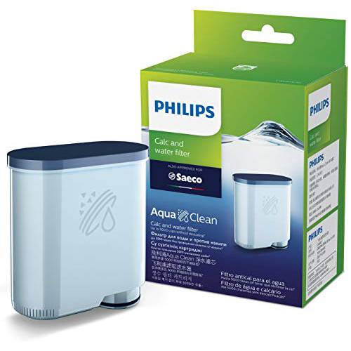 Philips Saeco AquaClean 필터 싱글 유닛, CA6903/ 10, 화이트, 원 사이즈