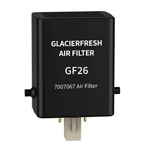 GLACIER FRESH 7007067 에어 Purification 카트리지, 에어 필터 교체용 냉장고 7007076 에어 필터 (팩 of 1)