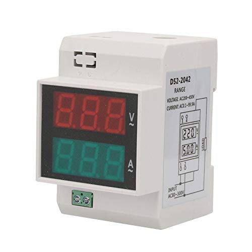 파워 미터 디지털 에너지 미터 LED 액티브 Multi-Functional 파워 미터 측정 the AC 전압 and Current Din 레일 LED Display(AC80-300/ 100A)