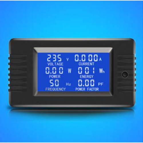 KNACRO AC 80V-260V Current 전압 암페어 파워 에너지 패널 미터 LCD 디지털 디스플레이 전류계 전압계 멀티미터,전기,전압계,측정 (5A)