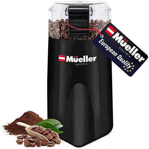 Mueller 오스트리아 HyperGrind 정밀 전기,전동 향신료/ 커피 그라인더 밀,분쇄기 라지 그라인딩 용량 and HD 모터 also 향신료, 허브, 너트, 곡물, 그레이