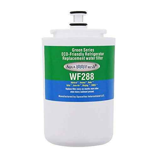 Aqua Fresh WF288 냉장고 용수필터, 물 필터, 정수 필터 교체용 호환가능한 UKF7003, UKF7002AXX, EDR7D1, UKF7003AXX, UKF7002, UKF5001, RFC1600A (1 팩)