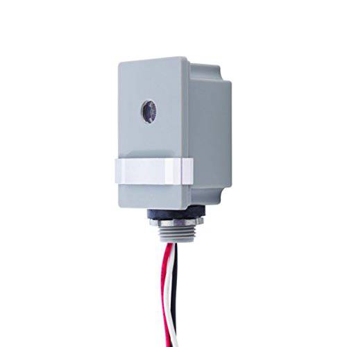 NSi Industries TORK RKP201 아웃도어 120-Volt 스템 마운트 Photocontrol 조명포함 조정 바 - Controls 라이트닝 취침모드, 기상 모드 - 호환가능한 백열등/ 컴팩트 형광/ 할로겐/ LED