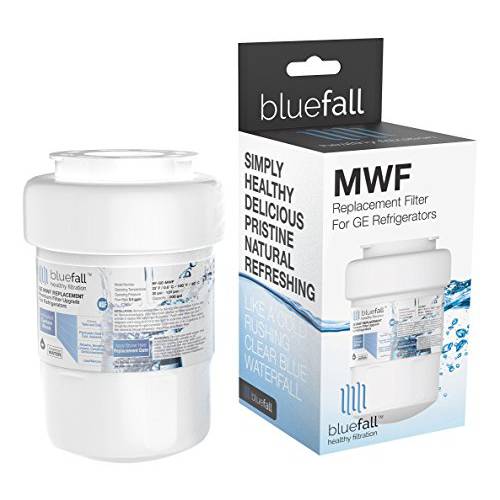BLUEFALL GE MWF 냉장고 용수필터, 물 필터, 정수 필터 스마트워터 호환가능한 카트리지