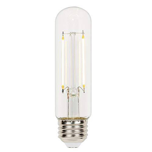 Westinghouse 라이트닝 4518500 3.5 와트 (60 와트 호환) 밝기조절가능 클리어 필라멘트 LED 라이트 전구, 2700K, 미디엄 베이스