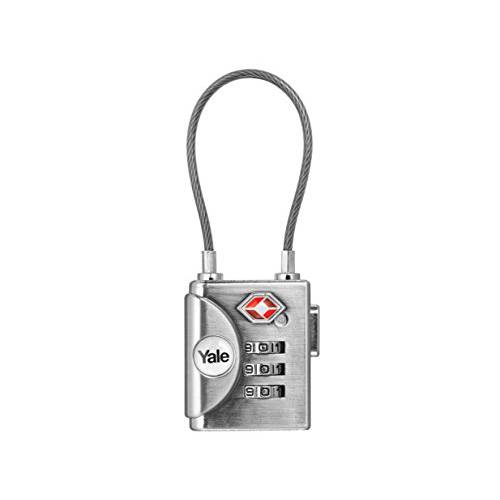 Yale 자물쇠 YTP3 TSA 소프트 걸쇠 맹꽁이자물쇠,통자물쇠,자물쇠 32mm