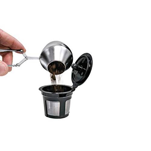 Inovache InoScoop - 지저분함 프리 커피 스쿱  일회개별포장, 일회 개별포장 리필가능 캡슐