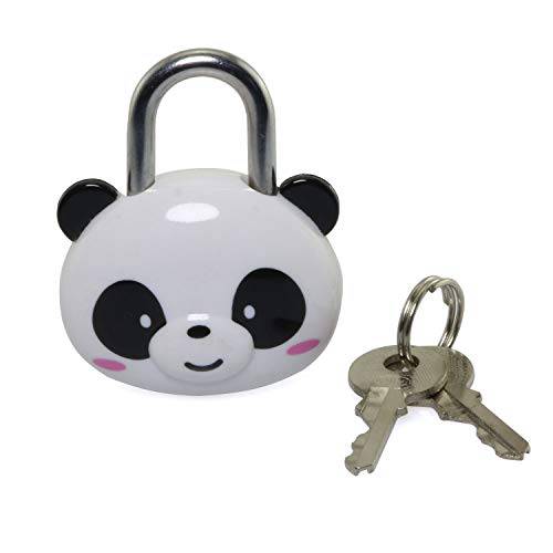 매직& 쉘 Panda 잠금 1PC 귀여운 Panda 맹꽁이자물쇠,통자물쇠,자물쇠 세큐리티 잠금 키