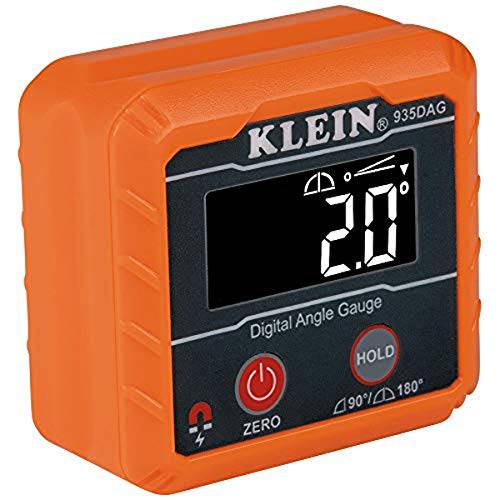 Klein 툴 935DAG 디지털 전자제품 레벨 and 앵글 게이지, 측정 0 - 90 and 0 - 180 도 Ranges, 측정 and 세트 각도