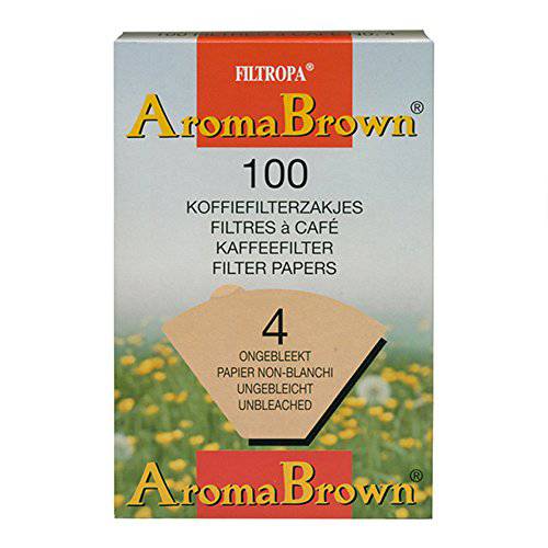 Filtropa 아로마 브라운 커피 필터 4