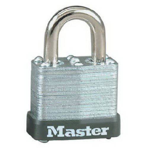 마스터 잠금 105D 와이드 Warded 맹꽁이자물쇠,통자물쇠,자물쇠, 1-1/ 8-inch, 스틸