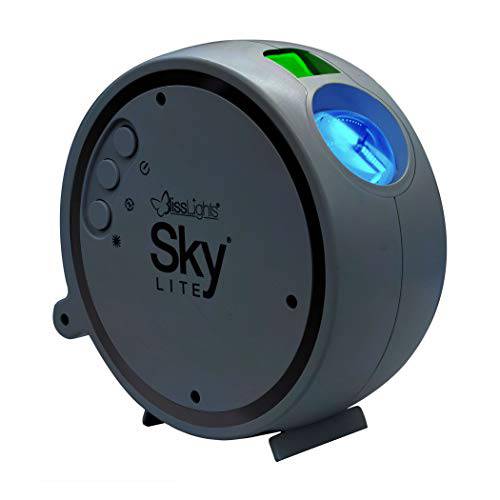 BlissLights Sky 라이트 - LED 레이저 스타 프로젝터, 갤럭시 라이트닝, Nebula 램프 게이밍 방,  홈시이터, 침실 취침등, 나이트 스탠드, 무드등 (그린 Stars)