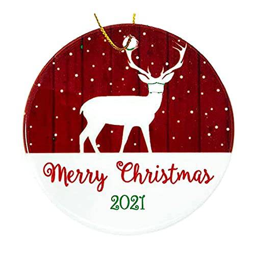 EStarfor 크리스마스 장식 2021 사슴 마스크 크리스마스 트리 데코,장식 장식