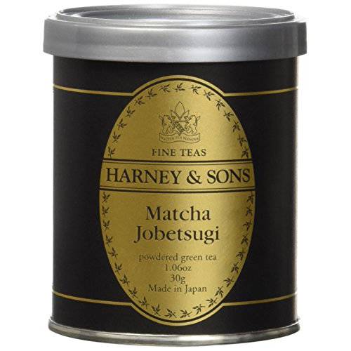 Harney & Sons Thin Grade Matcha Jobetsugi | 1.06 Ounce Round Tin