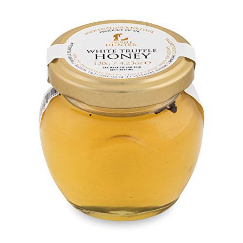 TruffleHunter - White Truffle Honey - Acacia Honey Condiment - 4.24 Oz