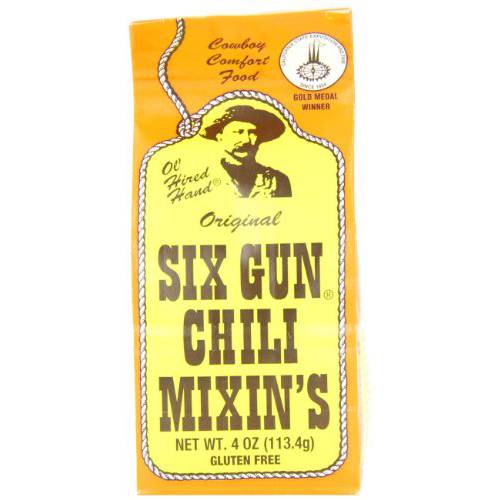 Six Gun Chili Mixin’s, 4-Ounce