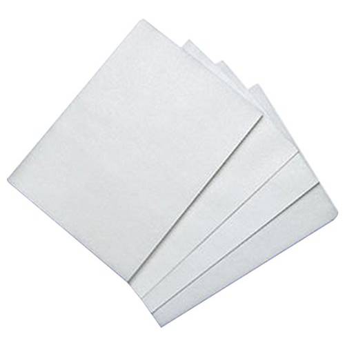 Oasis Supply 100 Piece Edible Rectangle Wafer Paper Pack, 8 by 11, White