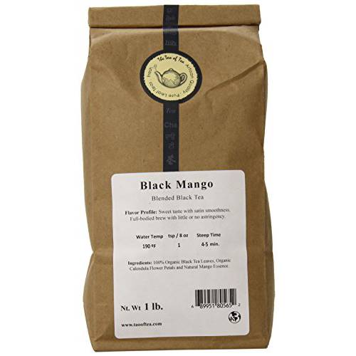 The Tao of Tea Black Mango Blended Black Tea, 1-Pounds