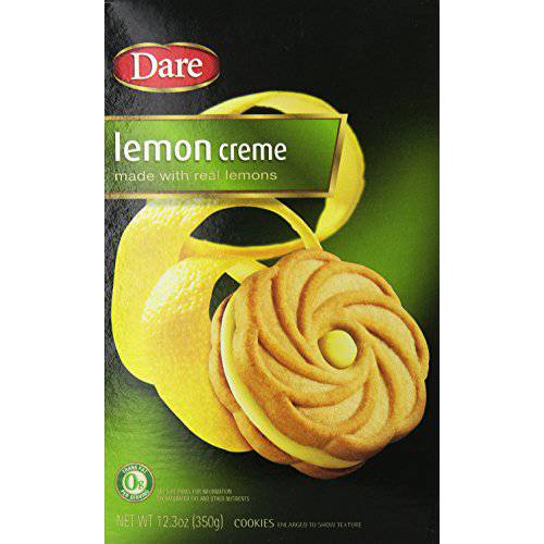 Dare Cookie Lemon Creme (Pack of 2)net wt 10.2oz (290g)