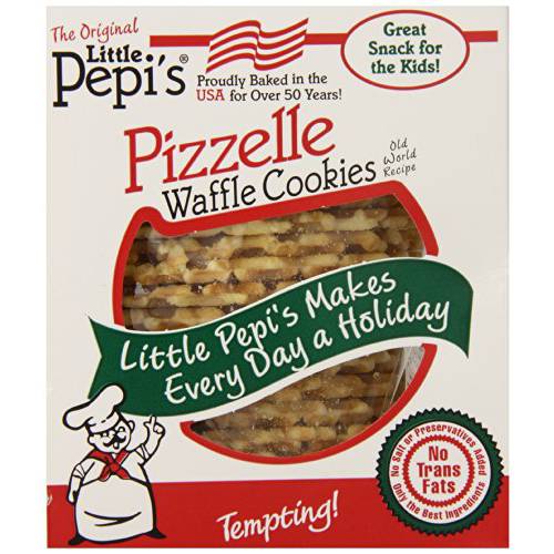 Little Pepi’s Pizzelles, Lemon, Natural and Artificial Flavors , 7 Ounce