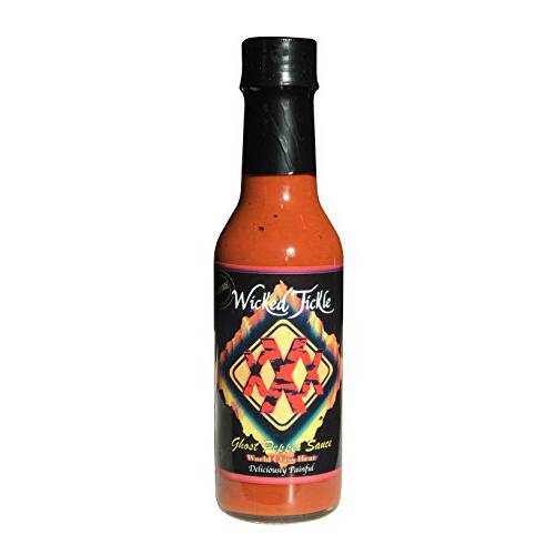 Ghost Pepper Hot Sauce Wicked Tickle XXX Extreme Heat Worlds Hottest Chipotle Sauce