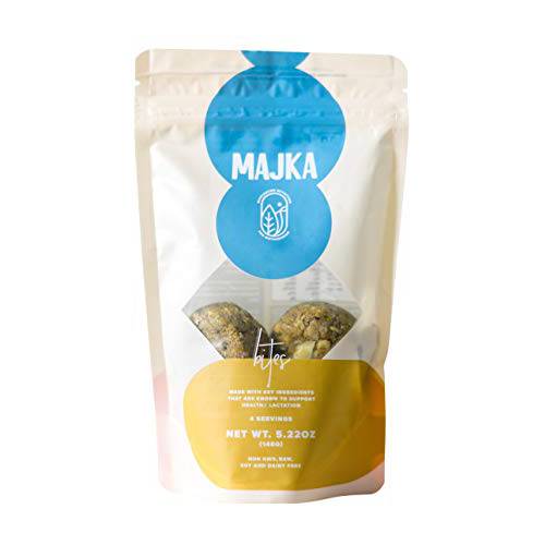 Majka Organic Lactation Cookies for Nursing Moms, Healthy Breastfeeding Snack to Boost Breast Milk Supply and Increase Energy, Clean Ingredients, Vegan, Gluten Free (Almond, 6 Pack)