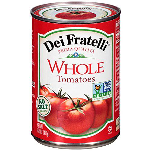 Dei Fratelli - Whole Tomatoes No Salt Added - 14.5oz - 6 pack
