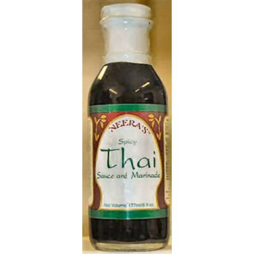 Thai Sauce and Marinade, spicy and sweet with kaffir and tamarind. 1 bottle