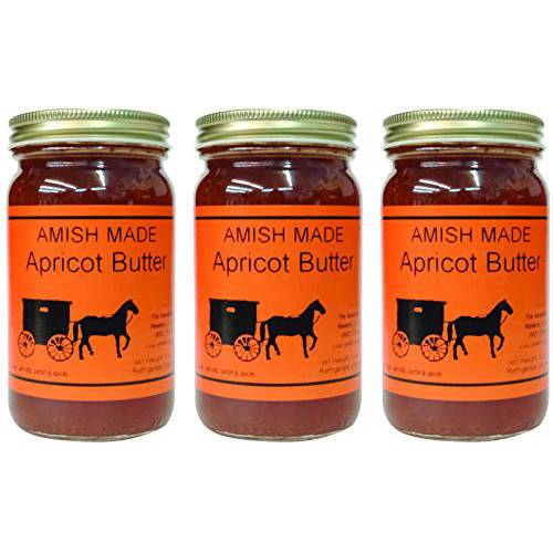 Flavored Butters Apricot - 8 Oz Jar - Qty 3 Jars