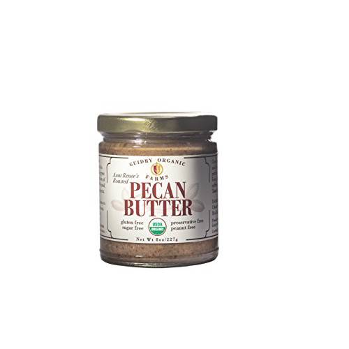 USDA Certified Organic Pecan Butter, Handmade, Small batches, Keto Friendly, Gluten Free, All Natural, made of Organic Pecans, and Sea Salt , no other additives NO SUGAR ADDED