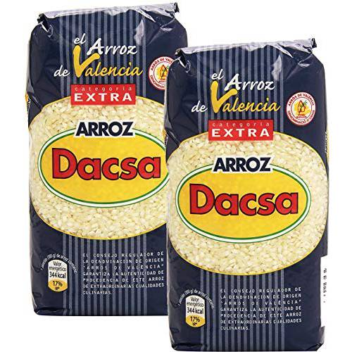 Arroz Rice Dacsa Round Rice D.O. Valencia - 2 bags of 2.2 LBs