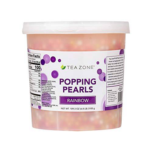 Tea Zone 6.8 lbs Rainbow Popping Pearls