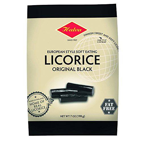 Halva Black Licorice (198g)