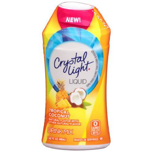Crystal Light Liquid Drink Mix, Tropical Coconut, 1.62 OZ