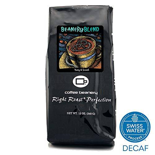 Beanery Blend Specialty SWP Decaf Coffee | 12oz. Coffee (Automatic Drip Ground)