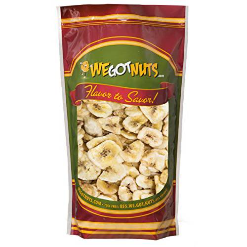 We Got Nuts Sweetened Banana Chips (4 Pounds) Sealed For Freshness - We Got Nuts