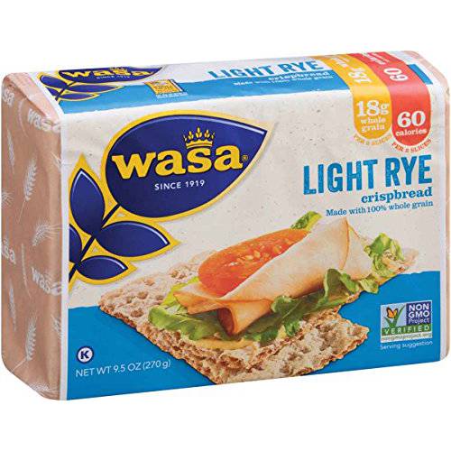 Wasa Light Rye Crispbread, 9.5 Ounce